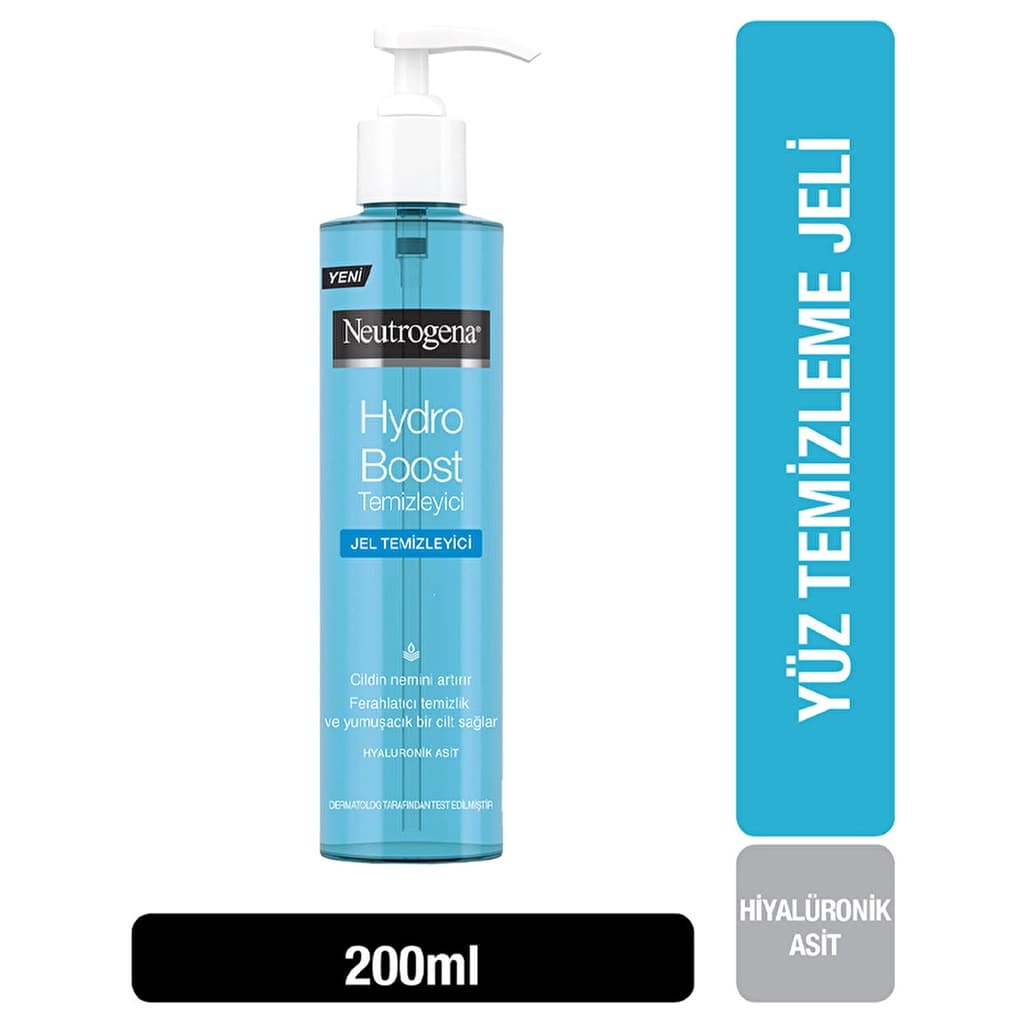 Neutrogena Hydro Boost Water Gel Temizleyici, 200 ml