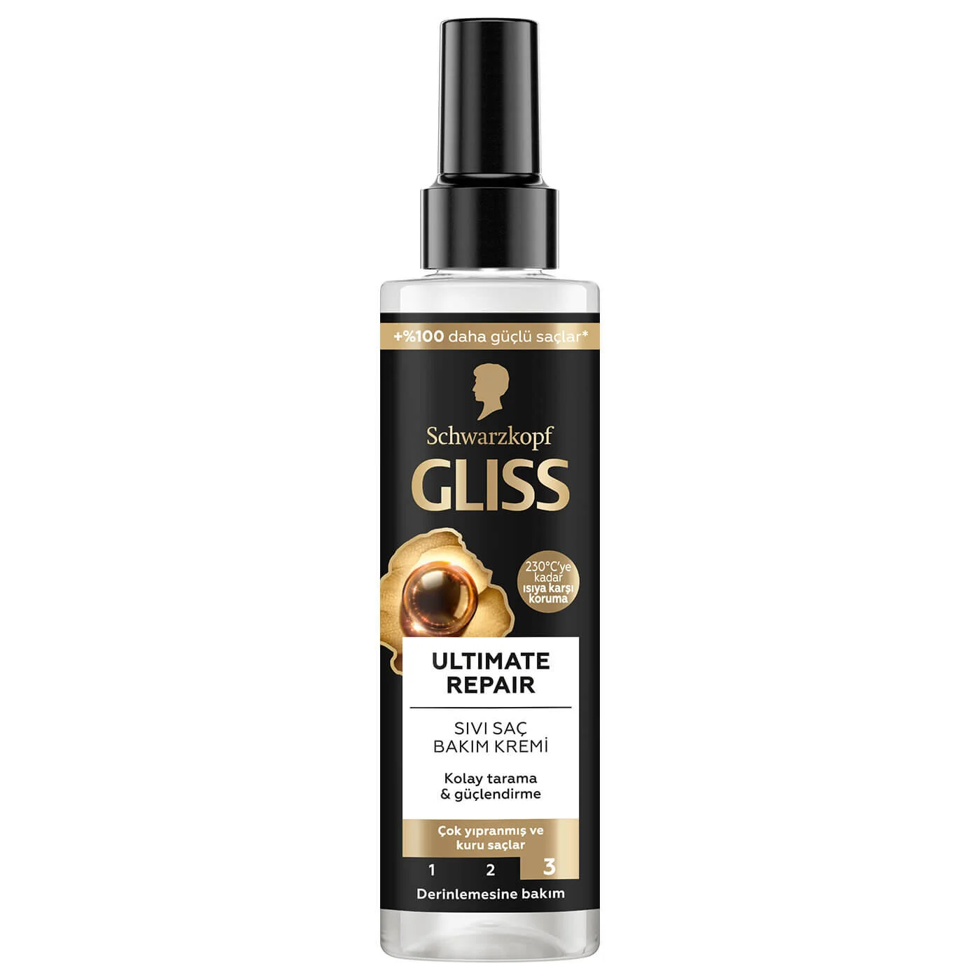 Gliss Ultimate Repair Sıvı Saç Bakım Kremi, 200 ml