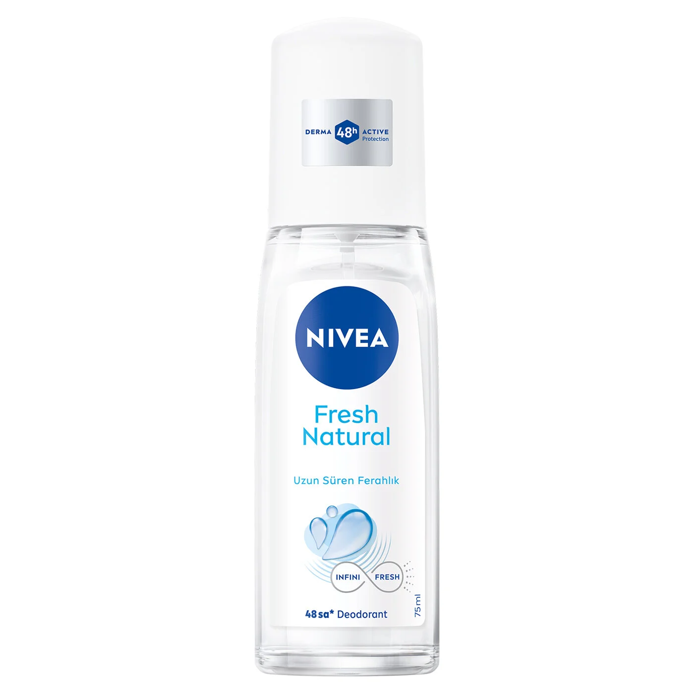 Nivea Kadın Pump Sprey Deodorant Fresh Natural, 75 ml