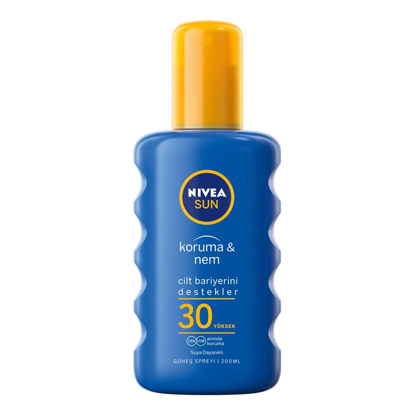 Nivea Sun SPF30 Nemlendirici Vücut Güneş Spreyi, 200 ml